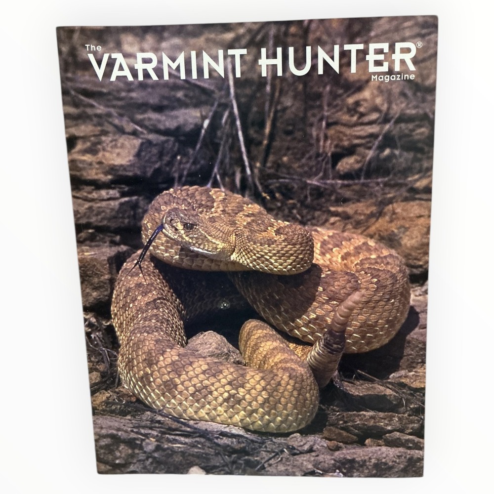 Varmint Hunter Magazine April 2002 Issue 42 Rattlesnake Coyote Woodchuck Hunting